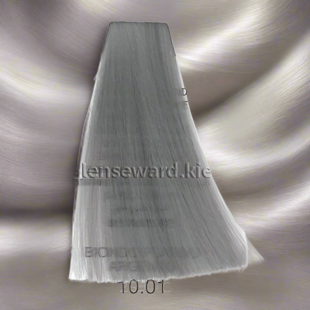 Lumia platinum silver blonde metallic hair colour for professional use only.