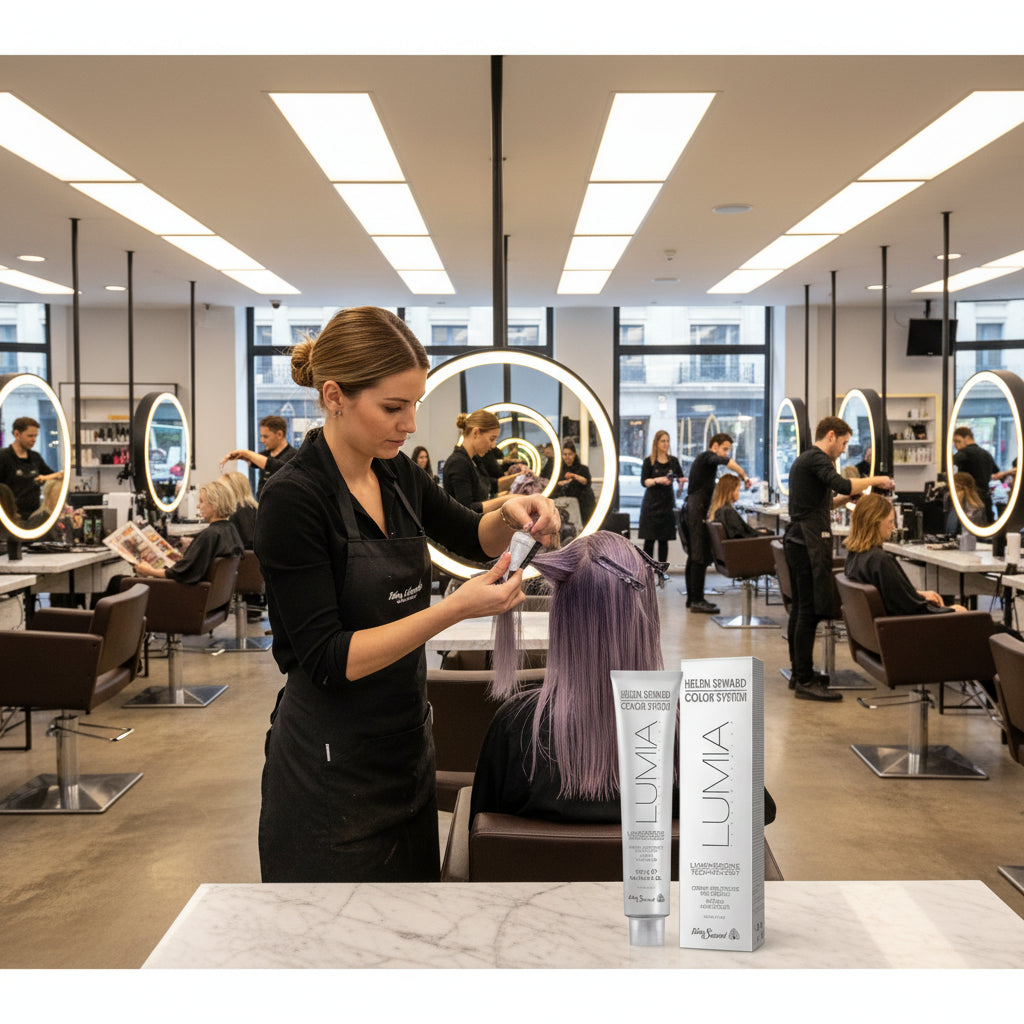 8.17 Lumia Light Ash Violet Blonde Hair Dye buy from Salonservdirect