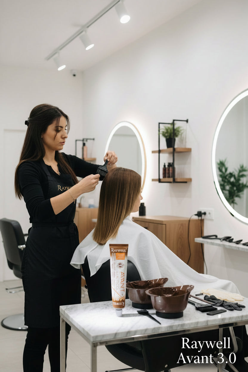 "Raywell Avant X Ammonia-Free & PPD-Free Hair Color – Gentle & Long-Lasting"
"Professional Hair Dye sold by salonservdirect.com