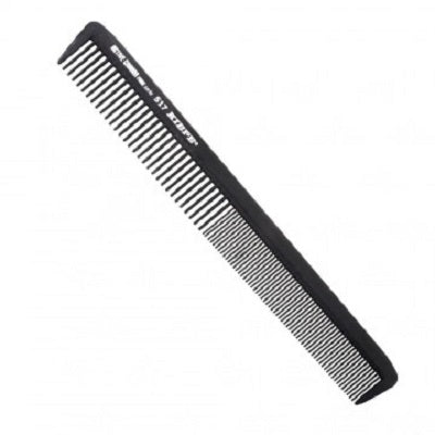 Kiepe professional hairdressing comb in black – salon tool for cutting and styling