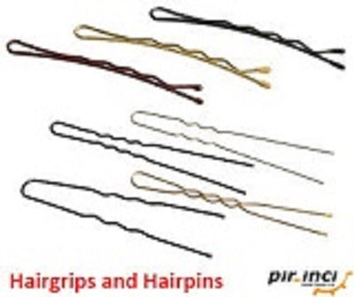 Black Hair Pins for Bridal Hairstyling - Tulipa Hair & Beauty