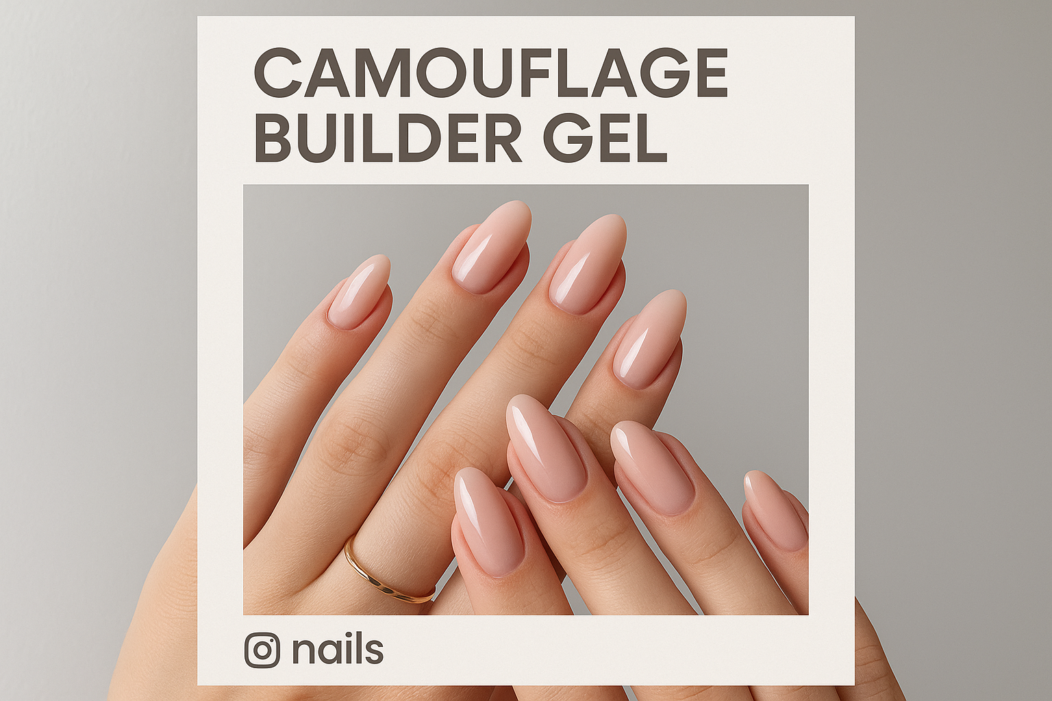 RobyNail Camouflage Builder Gel – Professional Natural Coverage & Strength - Tulipa Hair & Beauty 