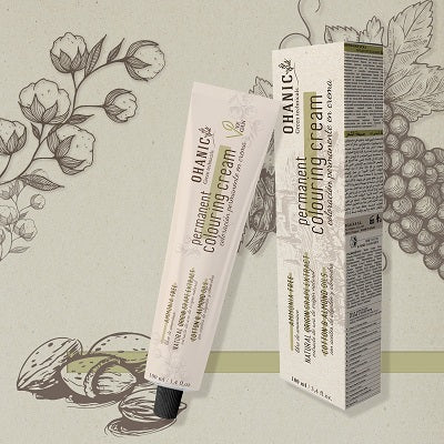 4 Light Brown/Chestnut Vegan Hair Colour 100ml - Tulipa Hair & Beauty 