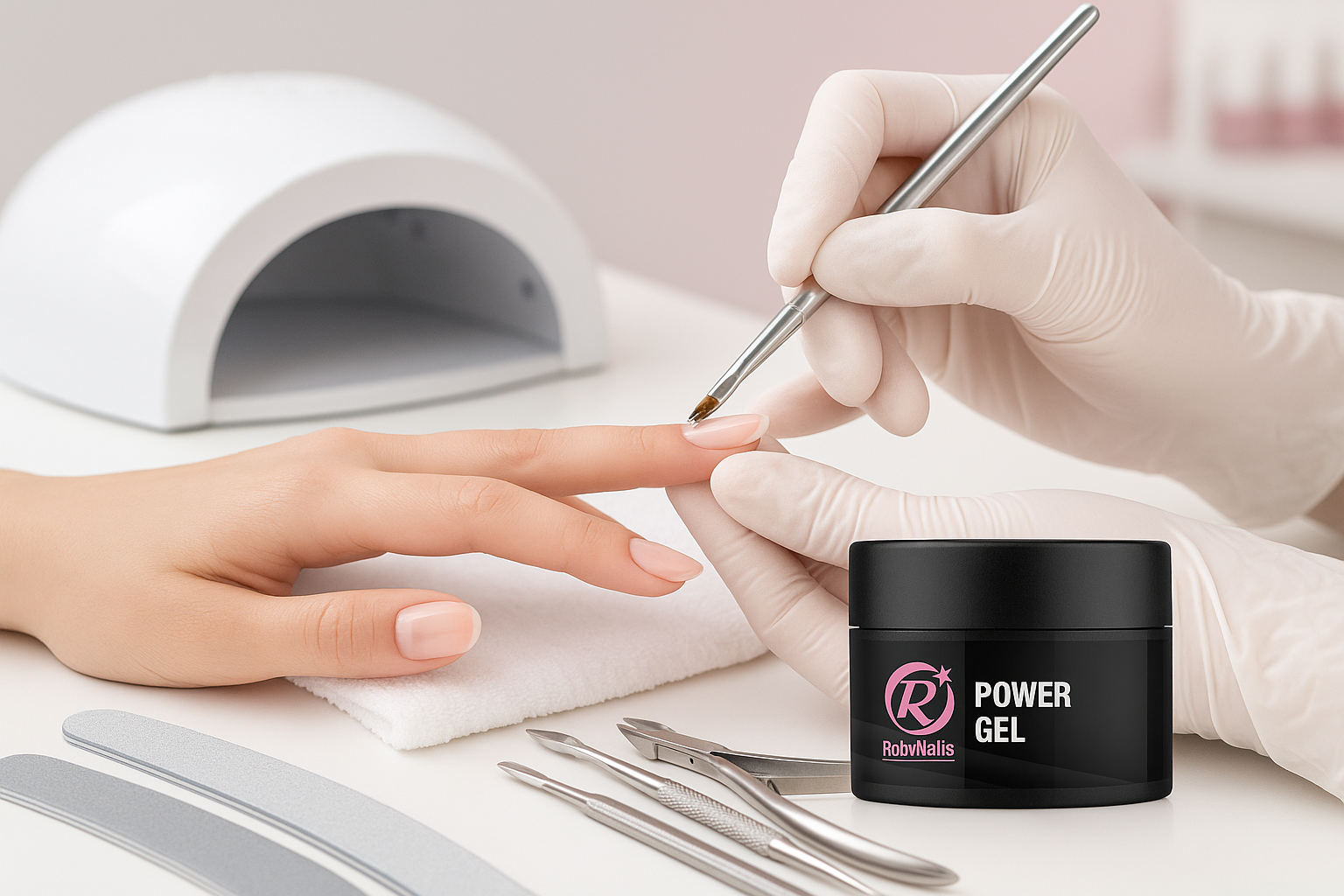 RobyNails PowerGel in Professional Nail Salon