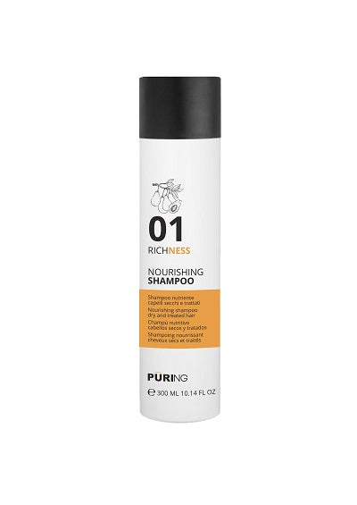 A gentle yet effective shampoo designed to nourish and hydrate the hair, leaving it soft, shiny, and full of life. Formulated with natural ingredients, it strengthens hair from root to tip, while improving texture and restoring moisture balance. Perfect for dry, damaged, or dull hair. Suitable for all hair types.