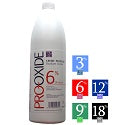 Prooxide Creme developer available in one litre size for convenience for use in hair salons.