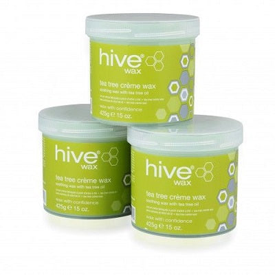 Hive of Beauty Tea Tree Creme Wax - 3 For 2 - Tulipa Hair & Beauty 