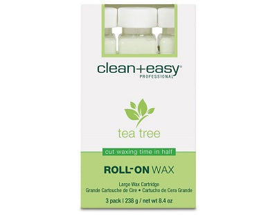 Clean & Easy Roll-On-Wax Tea Tree - Large - Tulipa Hair & Beauty 