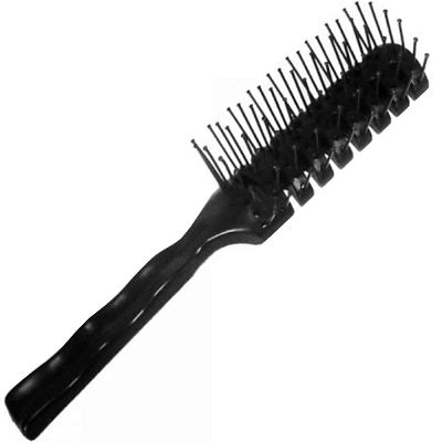 Hair Tools Tangle Free Vent Brush - Black - Tulipa Hair & Beauty 
